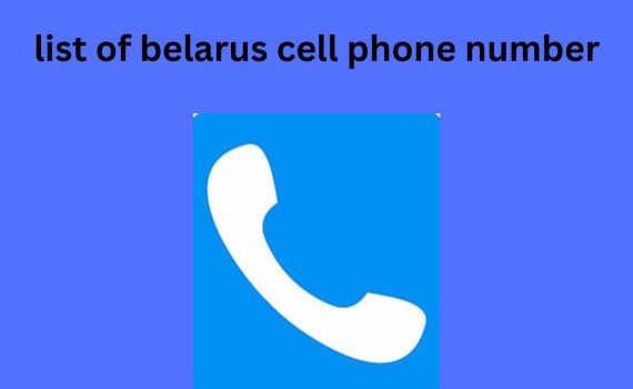 list of belarus cell phone number