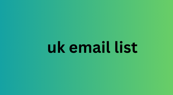 uk email list