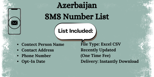 Azerbaijan SMS Number List