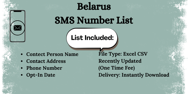 Belarus SMS Number List