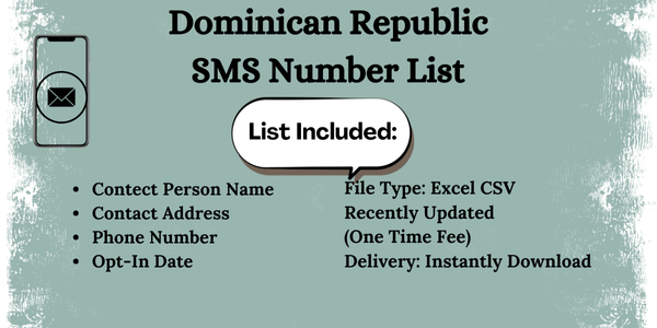 Dominican Republic SMS Number List