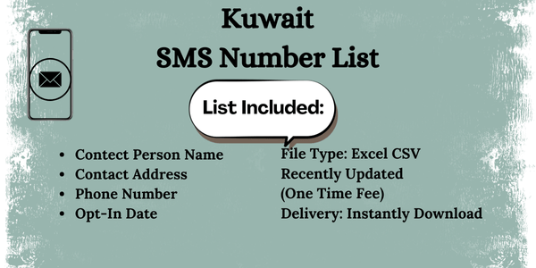 Kuwait SMS Number List