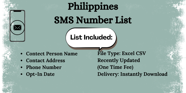 Philippines SMS Number List